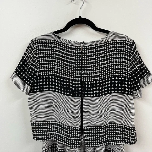 Madewell Twopiece Silk Dress in Hashtag Stripe - Picture 10 of 14